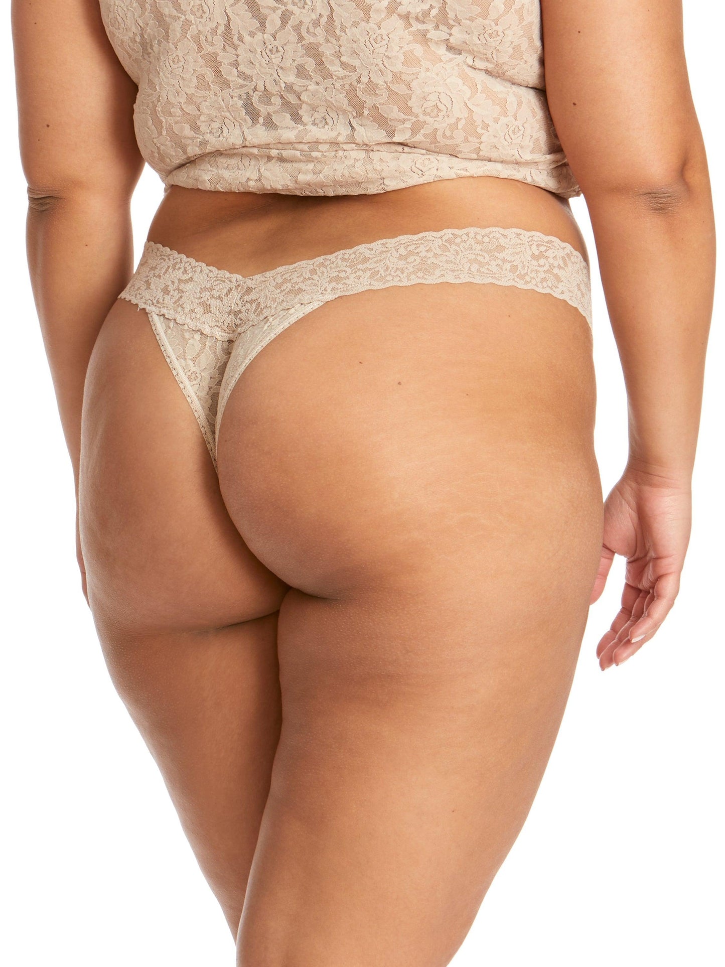 Signature Lace® Original Rise Thong Chai
