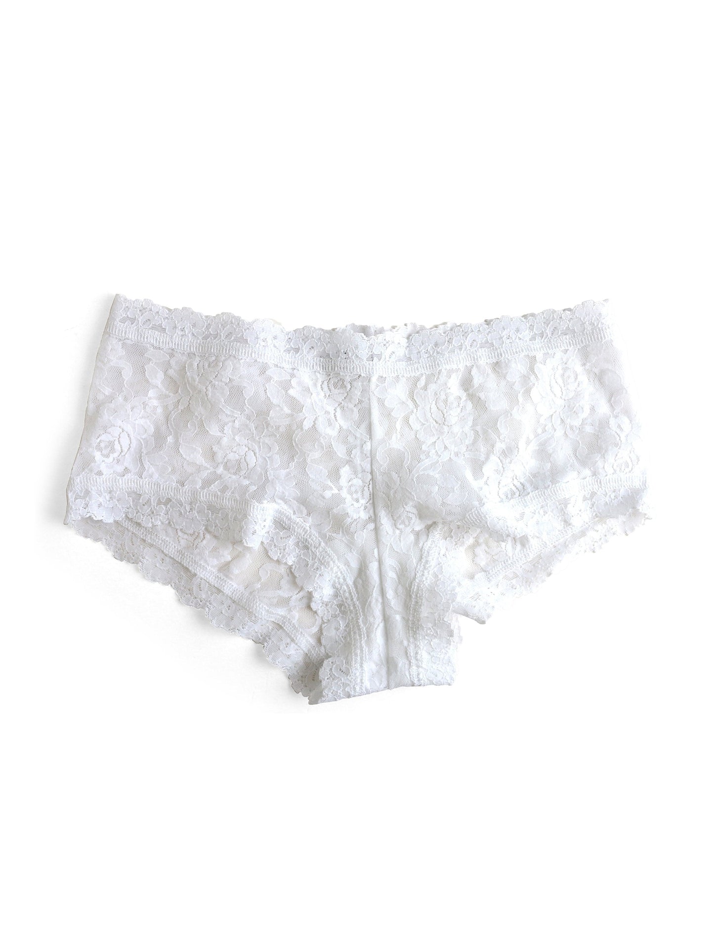 Signature Lace® Boyshort White