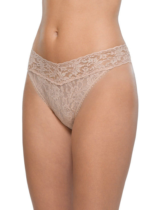 Signature Lace® Original Rise Thong Chai