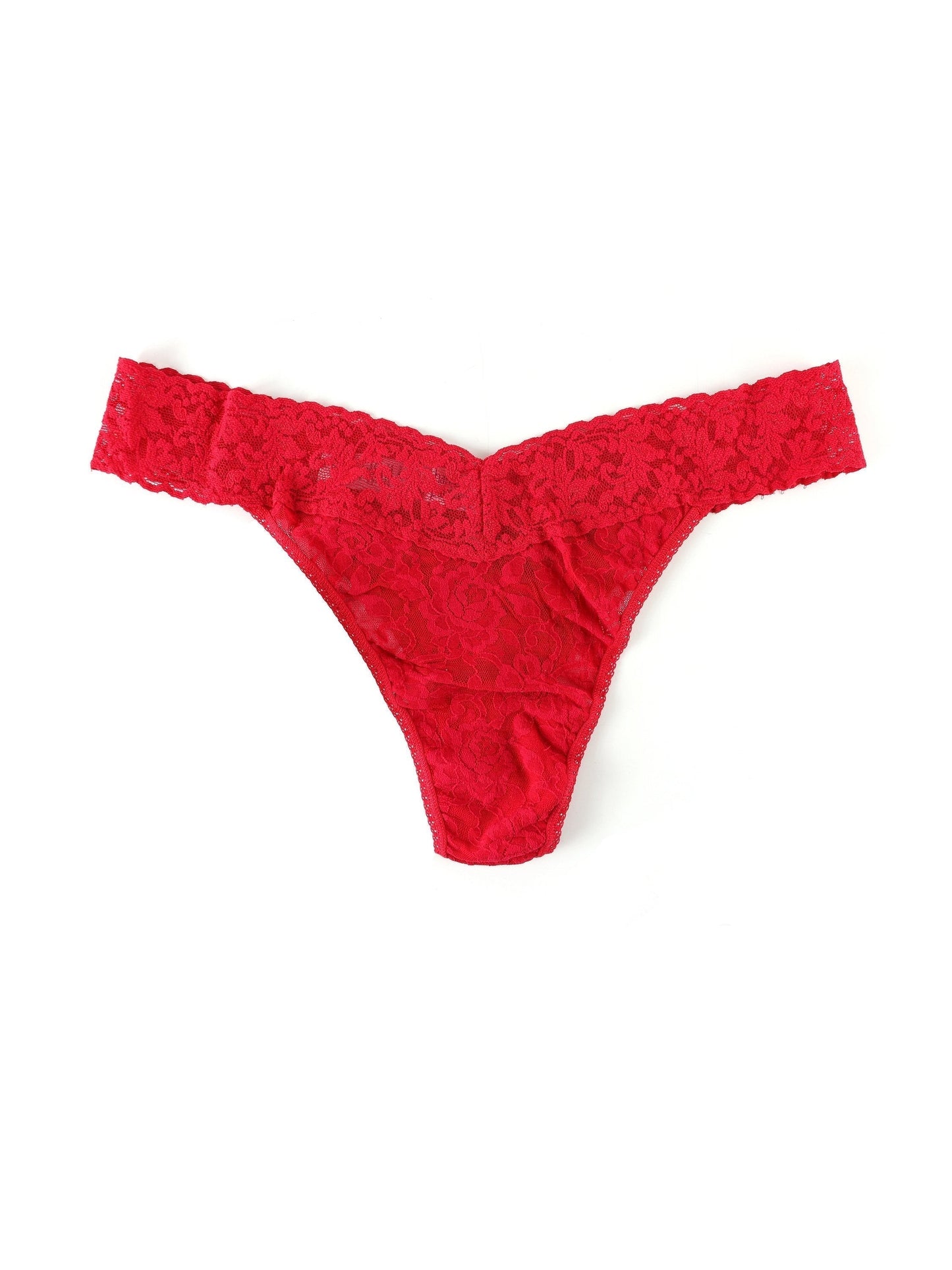 Signature Lace® Original Rise Thong Red