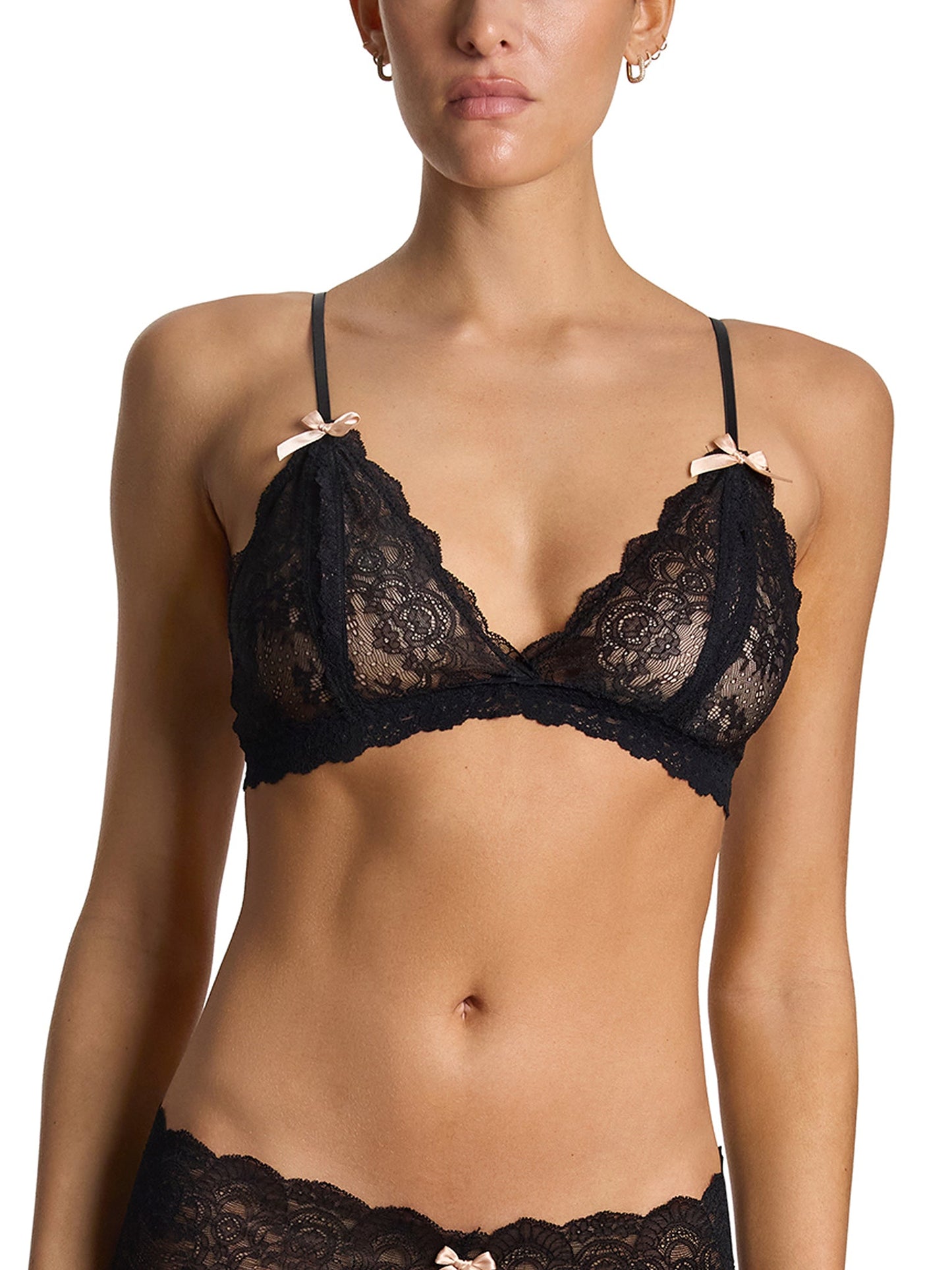 &oh™ Luxe Lace Open Bralette